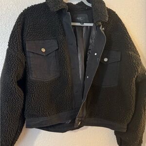 Black Sherpa Jacket